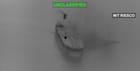 A bomb penetrates the deck of the tanker Riesco, Sept. 8 (CENTCOM)