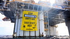 Greenpeace gas platform boarding