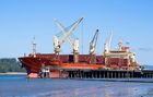 The bulker Gloris, seen here under a previous name in 2023, allegedly moved Iranian goods after her owning company was registered by Karnakis and Karnakis (VesselFinder / Tony Roberts file image)