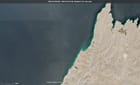 Tankers on the move to and from Hormuz, Oct. 21. Iran reported multiple strikes on tanker traffic overnight Wednesday (Copernicus / Sentinel-2)