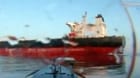 drone attacking tanker