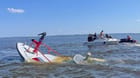 fire department boat sinking