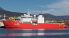 Korean icebreaker Araon (Gary Houston / public domain)