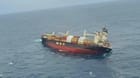 Containership sinking