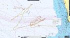The vessel in question off Perth, WA (edited to remove identifying information / MarineTraffic / Subco)