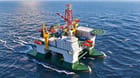 China concept floating island for marine research