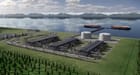 The proposed Alaska LNG liquefaction plant on Cook Inlet (Alaska LNG)