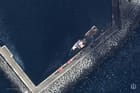 sunk Russian patrol boat
