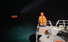 SAR operation empty lifeboat