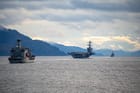 USN in Strait of Magellan