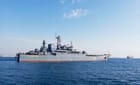 A Russian tank landing ship at Tartus (Russian MOD)
