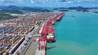 Ningbo China container port