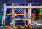 container handling Port of Long Beach