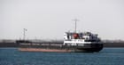 Caspian Sea cargo ship
