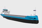 electric short-sea cargo ship concept