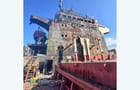 damage to bulker from drone strike