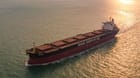 bulker at sea