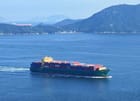 South Korean containership