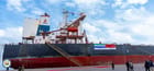 bulker in Sierra Leone port