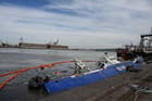 Russian commercial fishing vessel sank