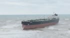 tanker aground