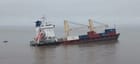 bulker sinking after collision