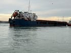 vessel damaged in attack towed to port