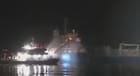 fire on tanker