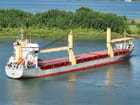 cargo ship aground in Canada