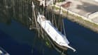 Schooner pilot (sunken) and Victory Chimes (still afloat) (Alex Pincus / Crew)
