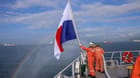 Panama flag on a ship