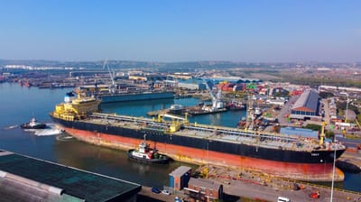 tanker drydocking in South Africa