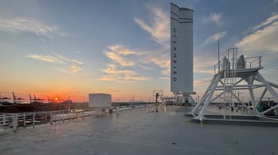 The first Oceanbird sail installation aboard the PCTC Tirranna (Oceanbird)