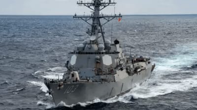 One of the two destroyers in the operation was USS Truxton, above (USN file image)