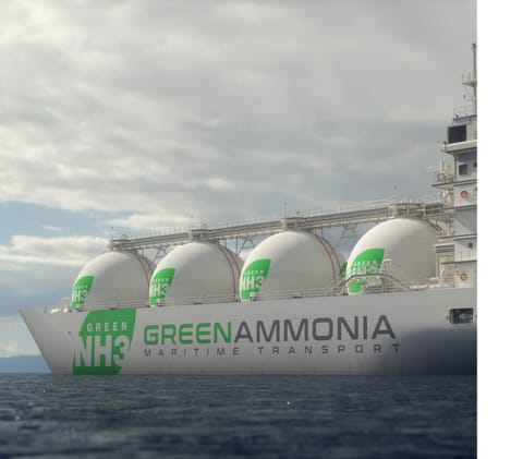 Green Ammonia ship
