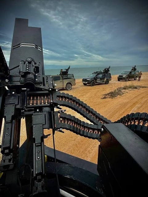Russian Navy mobile fire groups of the Black Sea Fleet (Russian social media)