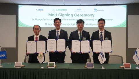 ClassNK Joins Project to Verify GHG Emission Reduction Through AI-Based Voyage Optimization Technology Using an Actual Vessel
