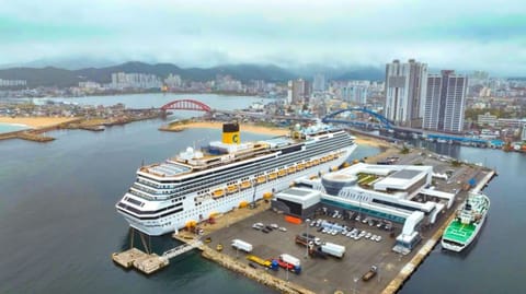 Costa Serena docked in China