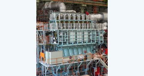 Mitsui ammonia engine