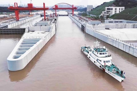 China inland canal