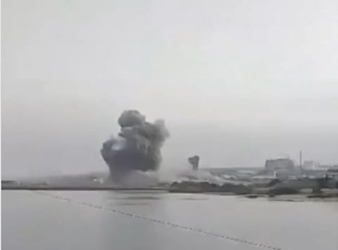 attack on Iranian port