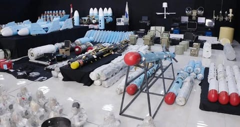 Iran arms shipped to Yemen