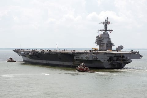 Supercarrier USS John F. Kennedy