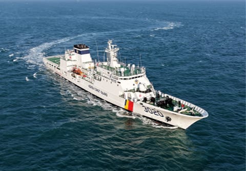 Korea patrol vessel