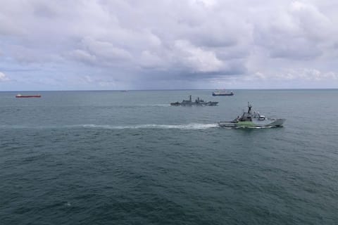 Royal Navy monitoring Russian vessels