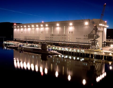 submarine dry dock UK