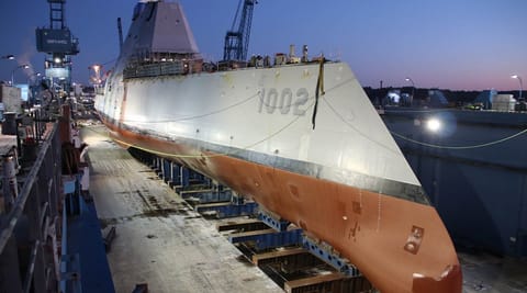 Maine's congressional delegation would prefer to reserve warship contracts for US firms like Bath Iron Works and Huntington Ingalls, the two remaining builders of destroyers (USN)