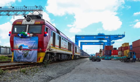 Mombasa Kenya train