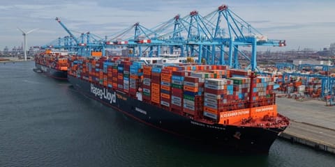 Rotterdam container terminal