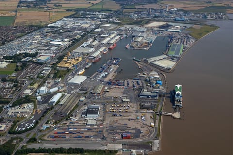 Hull UK British port